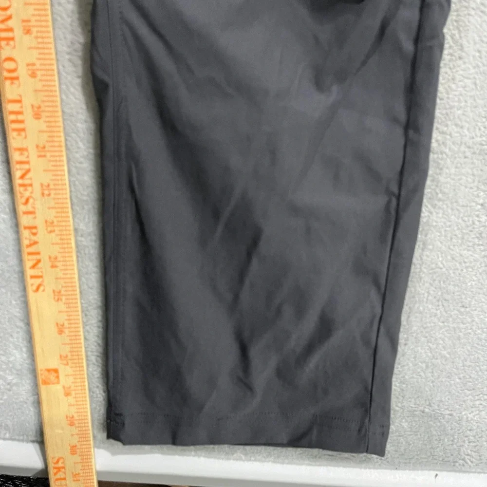 prAna Halle Pants Plus 2 Women's Size 20W Straight Drawstring Hiking Trail Coal